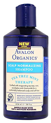 Avalon Organics Scalp Normalizing Shampoo Tea Tree Mint Therapy - 14 fl oz