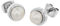 Boccia Damen-Ohrstecker Titan Perle weiß - 0594-01