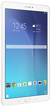 Samsung SM-T560NZWABTU Galaxy Tab E 9.6 Inch Wi-Fi Tablet, (White), (Intel Quad-Core 1.3 GHz, 1.5 GB RAM, 8 GB ROM, Android 4.4)