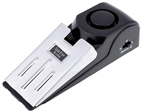 Mengshen 1-Pack Sicherheit Keil-Türstopper Alarmstopper Blockieren Reise-Sicherheitswarnung 120db (Packung mit 1) MS-M68