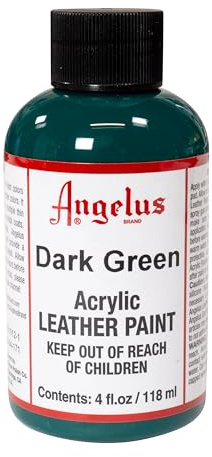 Angelus Leather Paint 4 Oz Dark Green