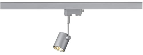 SLV Grigio trifase BIMA 1, Spot LED, faretto a plafone, Sistema a binari, Illuminazione di Interni / GU10 50W (152242)