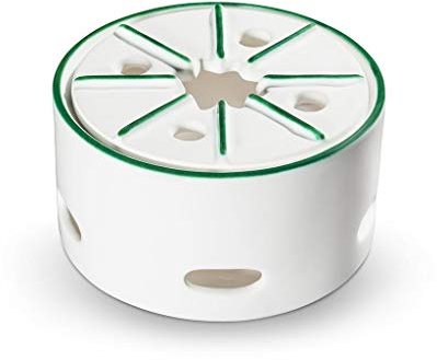 Gmundner Keramik Manufaktur 0190titg14 Verde Borde calientaplatos, diámetro 14 cm