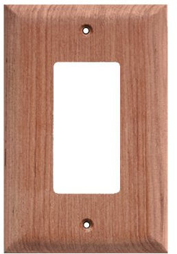 Whitecap Teak Ground Fault Outlet Cover/Receptacle Plate - 2 Pack