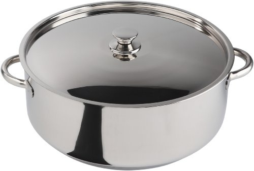 Lacor Vitrocor Casseruola, Argento, 40 x 15.5 cm