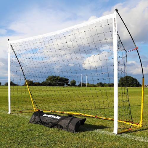 Quick Play Sport Fußballtor Portable, Mehrfarbig, 2.4 x 1.5m