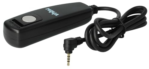 vhbw Disparador Remoto a Distancia Cable Compatible con Leica V-Lux 1, 2 Cámara