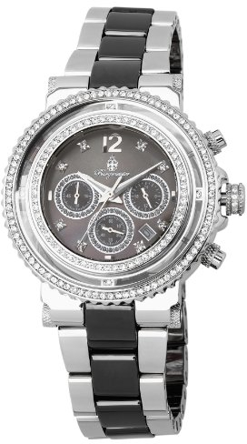 Burgmeister Armbanduhr für Damen mit Analog Anzeige, Chronograph mit Edelstahl Armband - Wasserdichte Damenuhr mit zeitlosem, schickem Design - klassische, elegante Uhr für Frauen - BM215-121Kardamena