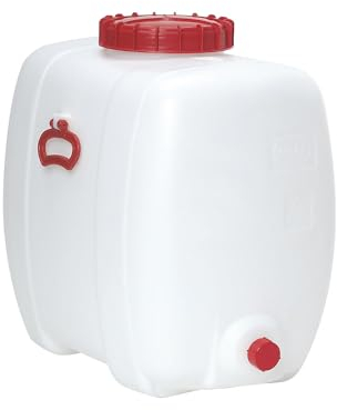 Réservoir petit format - capacité 60 litres - L x l x h 550 x 350 x 500 mm - Réservoir Réservoirs Bac de stockage Bacs de stockage Conteneur en plastique Conteneur grande capacité Conteneurs en plastique Conteneurs grande capacité Cuve de stockage Cuve de