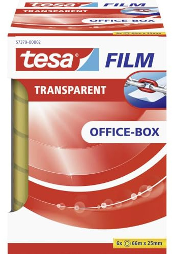 Tesa 57379-00002-00 Film, transparent, 25 mm x 66 m