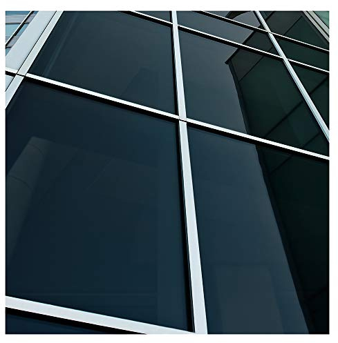 BDF NA05 Window Film Daytime Privacy and Sun Control Natural Black 5 (Very Dark) - 36in X 12ft