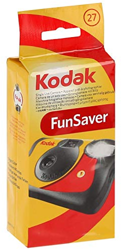 Kodak Funsaver - Cámara de un Solo Uso de 35 mm con Flash