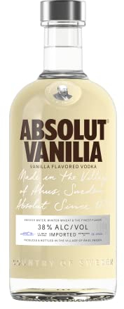 ABSOLUT VODKA Vanille Vodka aromatisée - 38%, 70cl