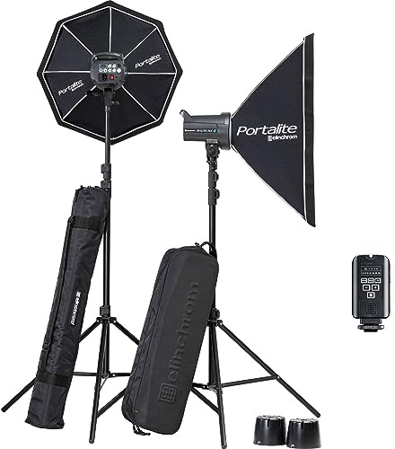 El poucesrom EL20839,2-équipement complet flash Studio D-LITE RX Boite 4/4 Noir