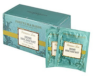 Fortnum & Mason, Irish Breakfast, 25 Count Teabags (1 Pack)