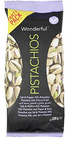 Wonderful Pistachios Salt and Pepper Pistachios, 220 g