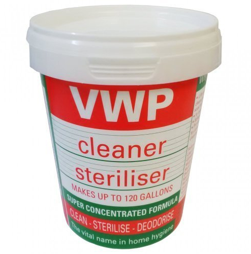 VWP Cleaner Steriliser 400g Tub by Home Brew Online
