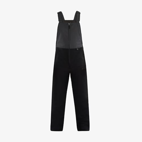 Arctix Men's Essential Insulated Bib Overalls, Black, Large/34 Inseam