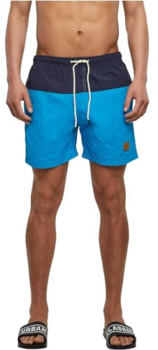 URBAN CLASSICS Bañador para Hombre Estilo Moderno, Bermudas Cortos, Shorts de Baño para Natación de Secado Rápido adapto para las Vacaciones, Tallas XS-5XL