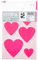 Efco Schablone Herzen/6 Designs Din, Kunststoff, Transparent, A 5