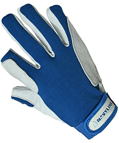 Navyline Segelhandschuhe Super Soft 2 Finger geschnitten, Größe:XL