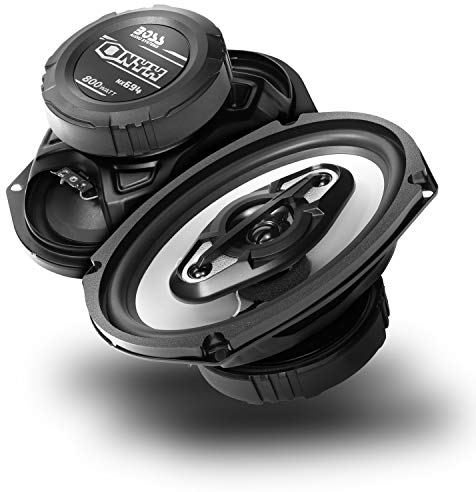 Boss NX694 Enceinte de Voiture 4-Voies 800 W - Enceintes de Voiture (4-Voies, 800 W, 4 Ohm, 92 DB, 45-20000 Hz, 8,38 cm)