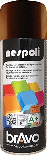 NESPOLI Aérosol peinture brun chocolat ral 8017 400 ml