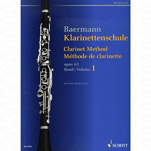 KLARINETTENSCHULE OP 63 - arrangiert für Klarinette [Noten/Sheetmusic] Komponist : Baermann Carl