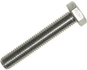 METALMATE High Tensile Set Screw ZP M20 x 50mm (Box 25)