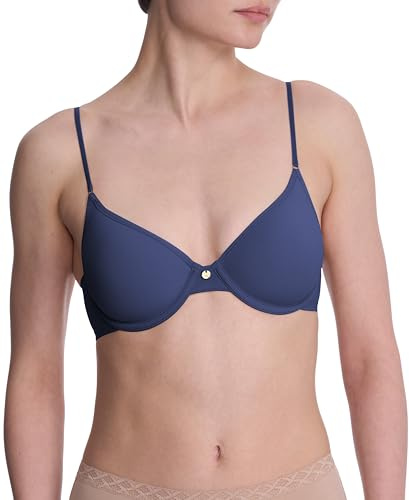 Natori Women's Understated Contour Underwire T-Shirt Bra, Ink, 36A