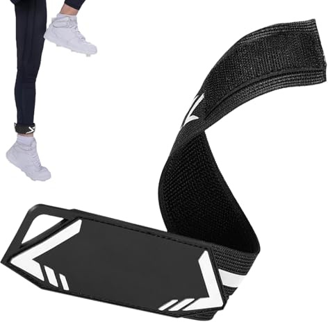 Pinces à pantalon de cyclisme – PVC et nylon 31 cm | Pinces à vélo avec sangle élastique réglable, cyclisme sur route, anti-accrochage, jarretière de cheville | Déplacements domicile-travail, VTT