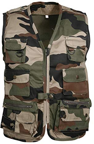 Gilet Reporter (12 ans, Camo CE)