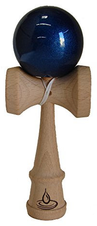 Blue Metallic Kendama