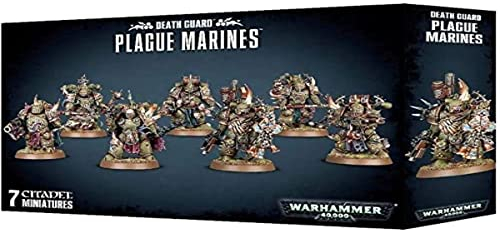 Games Workshop Warhammer 40k - Death Guard Plague Marines 99120102078 Noir