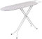 Kleeneze KL058270UKDIA Diamond Stripe Foldable Ironing Board, 114 x 34 cm, Anti-Slip Foot Caps, 100% Cotton Removable Cover