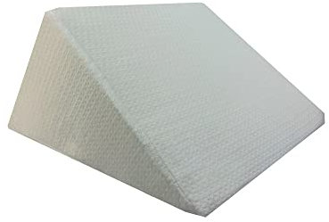ZETA TEX - Cojín con Forma de Cuña para Cama y Sofá, Sujeción de Espalda Almohada de Lectura 40 x 30 x 48 cm Texturas Home