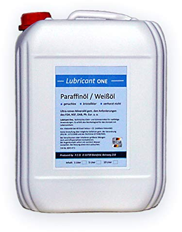 Lubricant ONE Paraffinum Perliquidum (5 Liter) Paraffinöl, med. Qualität (Ph.Eur.), hochreines Universalöl
