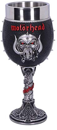Nemesis Now Offizielles Lizenzprodukt von Motorhead Ace of Spades Warpig Snaggletooth Kelch, Silber, 19,5 cm, B5385S0