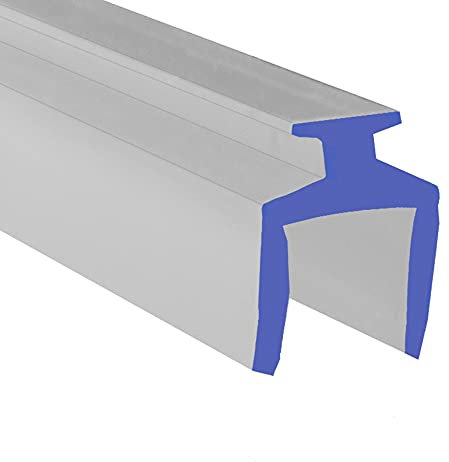 Soft Flexible Rubber Shower Seal | for Bi Folding Doors & Shower Screens | Fits Into Channel | BIF094 (90cm)