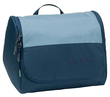 VAUDE Kulturbeutel WegaWash in, Kosmetiktasche mit integriertem Spiegel, Zahnbürstenhalter und Aufhängehaken, gepolsterte Kulturtasche mit durchdachter Innenaufteilung