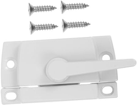 Veemoon Cerradura de Guillotina Seguridad Reforzada de Aleación de Zinc, Ajuste Fácil, para Ventanas y Puertas, Uso en Ventanas Correderas