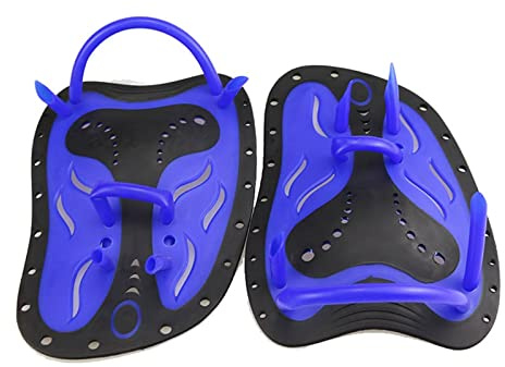 Justerbar Silikon Hand Simning Trax Paddlar fenor Flippers Webbed Training Pool Dykhandskar padel for män Kvinnor Barn Varmt Och BekväMt