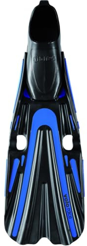 Mares Unisex Adults Volo Race Fins - Durable Versatile Swimming Flippers with Closed Anatomical Foot Pocket for Scuba Diving, Blue, 36