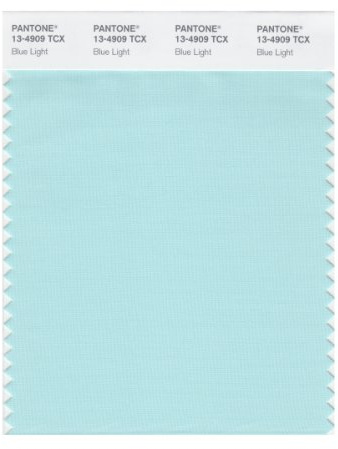 PANTONE SMART 13-4909X Color Swatch Card, Blue Light