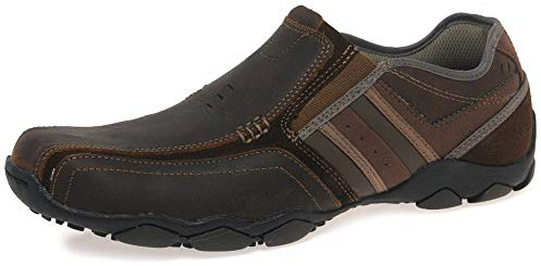 Skechers Diameter Zinroy, Men's Loafers, Brown, 8 UK