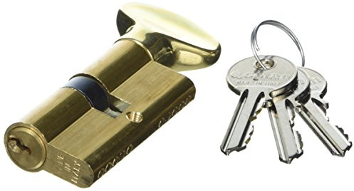 COFAN 31023030. AAA-cylinder dörrknut, med identiska nycklar mässing, 30/30)