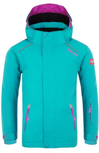 Trollkids Kids Holmenkollen Snow Jacket PRO 140, Turquoise