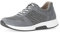 Gabor Damen Low Top Sneaker, Frauen Halbschuhe,lose Einlage,schnürer,Halbschuhe,straßenschuhe,Freizeitschuhe,Sportschuhe,Grey/River,44 EU / 9.5 UK