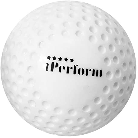 IPERFORM Field Hockey Ball Dimple (White/One Single Ball)