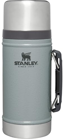 Stanley Legendary Classic Food Jar 1 QT Hammertone Silver